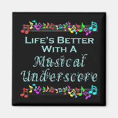 Musical Underscore Magnet (Vorne)