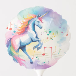 Musical Unicorns Balloon Ballon