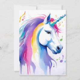 Musical Unicorns Vielen Dank Karten