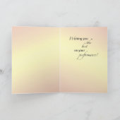 Musical Viel Glück, Break a Lassen, Fiddler, Dach Karte (Innenseite)