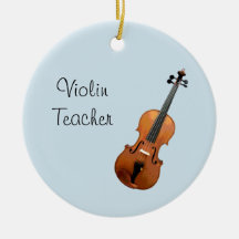 Musical Violin Teacher Niedlich Blue
