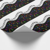 Musical Waves Geschenkpapier (Ecke)