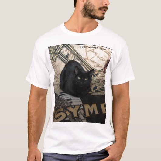 musicat.tee1477, © Miriam 2009 A. Kilmer T-Shirt (Vorderseite)