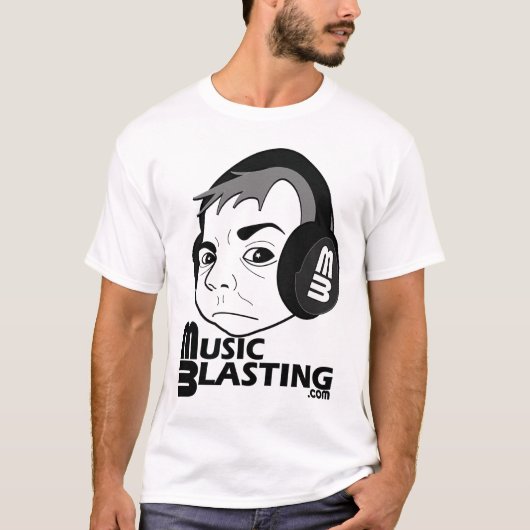 MusicBlasting.com T-Shirt (Vorderseite)