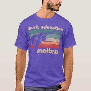 Musiceacher Musiker Musik Bildung ist wichtig Jung T-Shirt