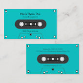 Musician 80's Tape Mix Visitenkarte (Vorne/Hinten)