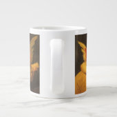 Musician Angel Lute von Rosso Fiorentino Jumbo-Tasse (Rückseite)