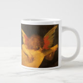 Musician Angel Lute von Rosso Fiorentino Jumbo-Tasse (Rechts)