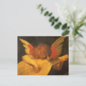 Musician Angel Lute von Rosso Fiorentino Postkarte (Stehend Vorderseite)