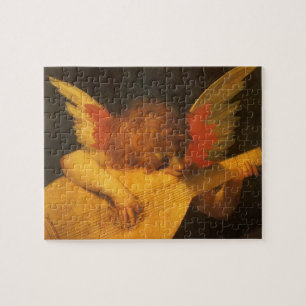 Musician Angel Lute von Rosso Fiorentino Puzzle