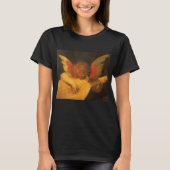 Musician Angel Lute von Rosso Fiorentino T-Shirt (Vorderseite)