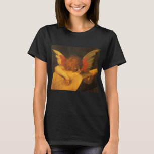 Musician Angel Lute von Rosso Fiorentino T-Shirt