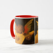 Musician Angel Lute von Rosso Fiorentino Tasse (Vorderseite Links)