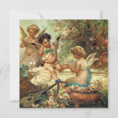 Musician Angels von Hans Zatzka, Viktorianische Ku (Vorderseite)