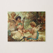 Musician Angels von Hans Zatzka, Viktorianische Ku Puzzle (Horizontal)