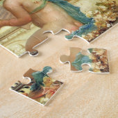 Musician Angels von Hans Zatzka, Viktorianische Ku Puzzle (Seite)