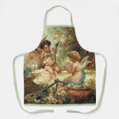 Musician Angels von Hans Zatzka, Viktorianische Ku Schürze (Vorderseite)