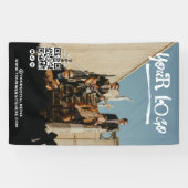 Musician Band Artist Your Logo & Qr Code Banner (Horizontal)