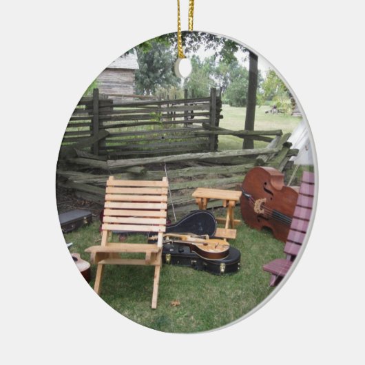 Musician Band Camp Ornaments Keramik Ornament (Links)