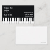 Musician Business Cards Visitenkarte (Vorne/Hinten)