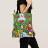 Musician Elves Christmas Tote Bag Tasche (Von Nahem)