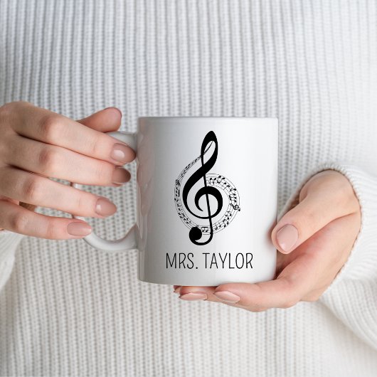 Musician Gift Music Teacher Gift Piano Lehrer Tasse