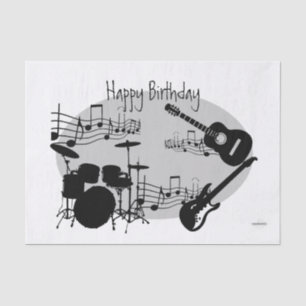 Musician Graphic Gift Tissue HAMbyWG Tissue Seidenpapier