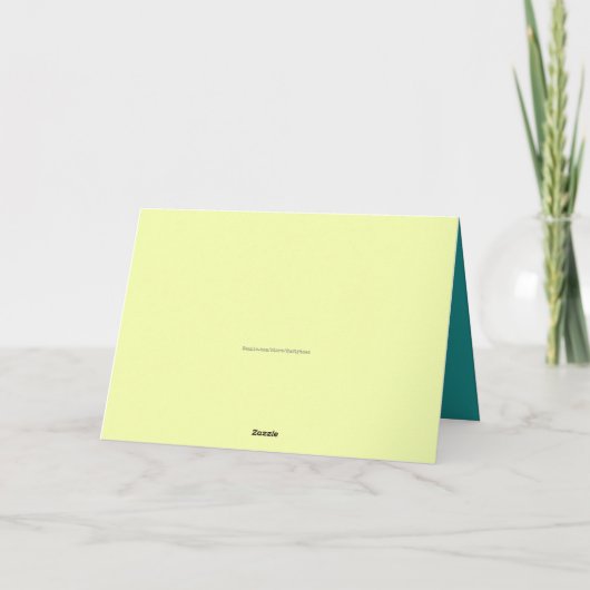 Musician Guitar Get Well Message and Scripture Karte (Rückseite)