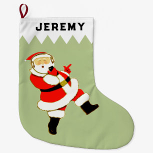 Musician Holiday Geschenke Großer Weihnachtsstrumpf