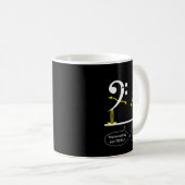 Musician Marching Band Music Funny Nothing But Tre Kaffeetasse (VorderseiteRechts)