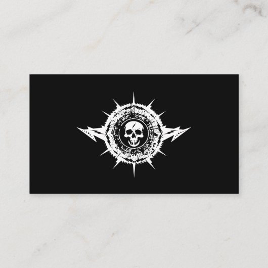 Musician Music Industry Rock Band Gitarrenunterric Visitenkarte (Vorderseite)