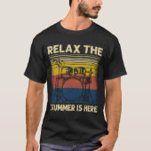 Musician Relax der Schlagzeuger ist hier T-Shirt (Vorderseite)