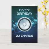 Musicians Birthday Card Karte (Gelbe Blume)