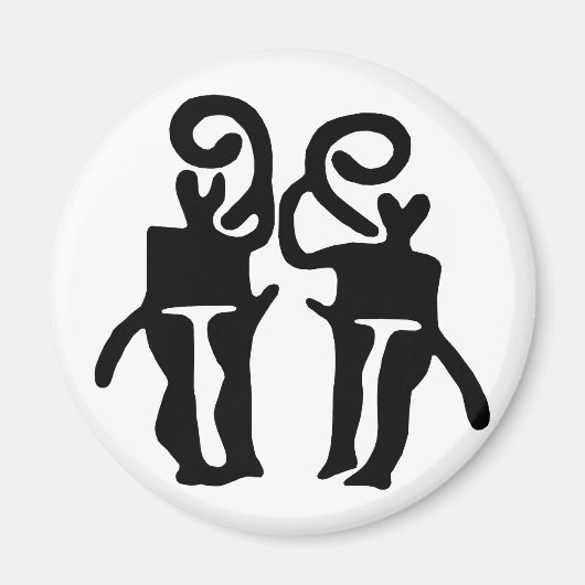 Musicians-BW Magnet (Vorne)