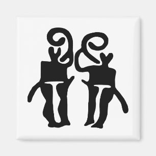 Musicians-BW Magnet