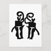 Musicians-BW Postkarte (Vorderseite)