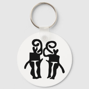 Musicians-BW Schlüsselanhänger