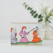 Musicians 'Costumes de la Cour et de la la Postkarte (Stehend Vorderseite)