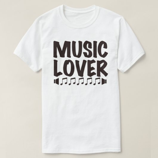 MusicLover/T T-Shirt (Design vorne)
