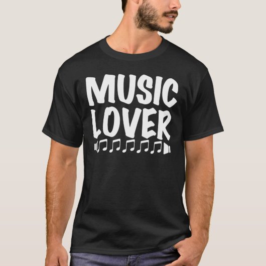 MusicLover/T T-Shirt (Vorderseite)