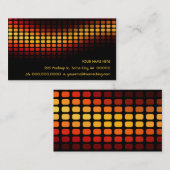 musicmeterz. visitenkarte (Vorne/Hinten)