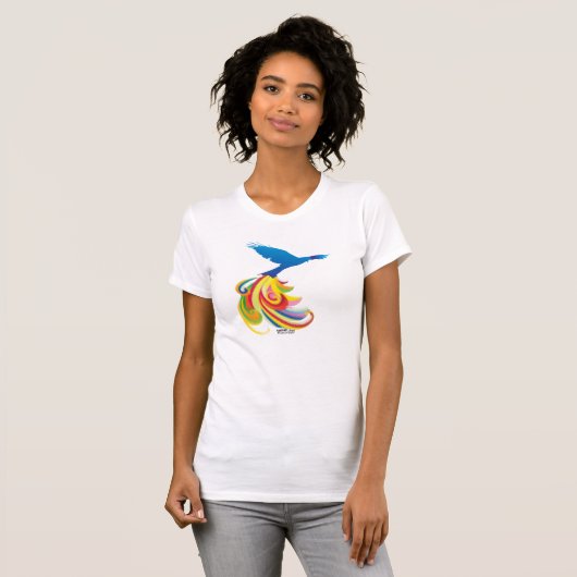 MusicToon: Irgendwo über dem Regenbogen T-Shirt (Vorne ganz)