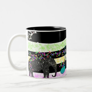 Musik3 Zweifarbige Tasse