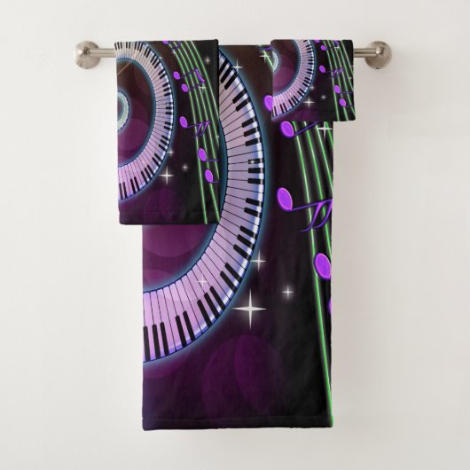 Musik 1 Badezimmer-Tuch-Set Badhandtuch Set (Insitu)