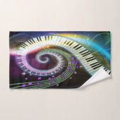 Musik 1 Badezimmer-Tuch-Set Badhandtuch Set (Handtuch)