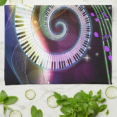 Musik 1 Küchentücher (Gefaltet)