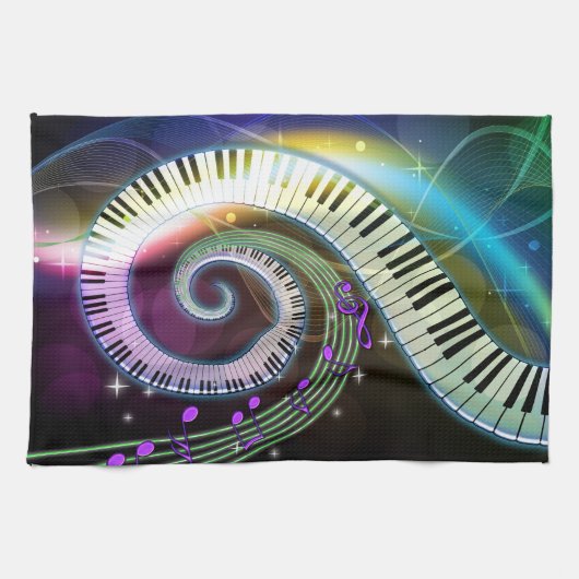 Musik 1 Küchentücher (Horizontal)