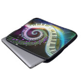 Musik 1 Laptop-Hülse Laptopschutzhülle (Vorne Knopf)
