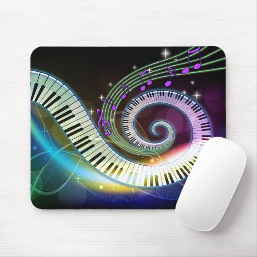 Musik 1 Mousepad (Mit Mouse)