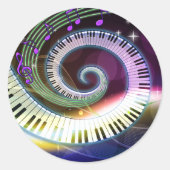 Musik 1 Sticker (Vorderseite)